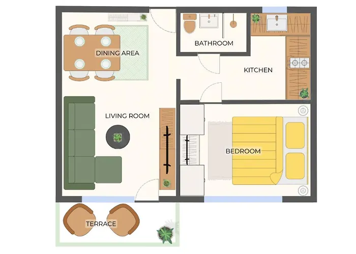 Bumblebee With Cozy Balcony Near Victoriei Avenue Apartament *